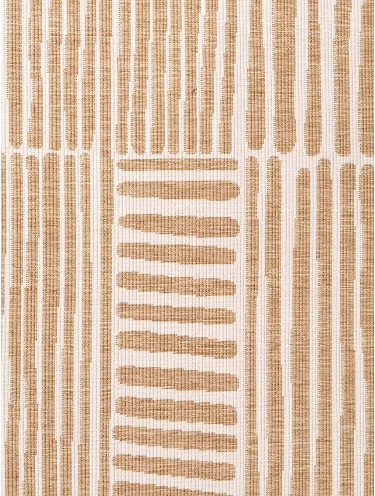 Krémovobiely/v prírodnej farbe okrúhly vnútorný a vonkajší koberec ø 160 cm Haringey Bounds – Ted Baker