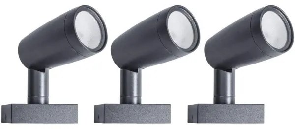 Ledvance - SADA 3x LED RGBW Vonkajšia lampa SMART+ SPOT 3xLED/4,5W/230V IP65Wi-Fi