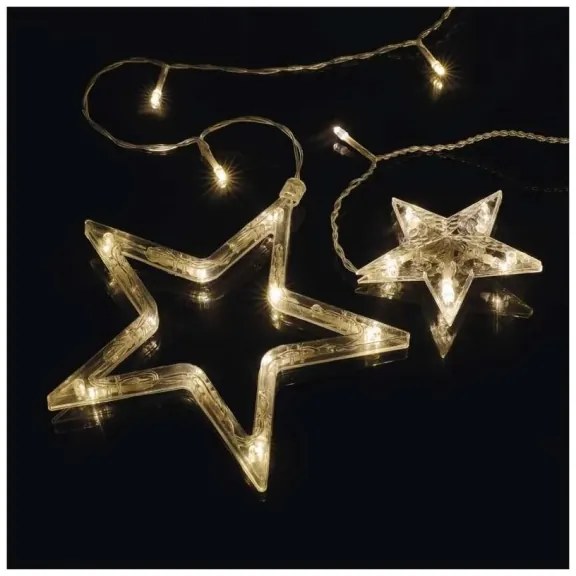 LED Vianočný záves 115xLED/1,35W 6,85x1,05 m teplá biela