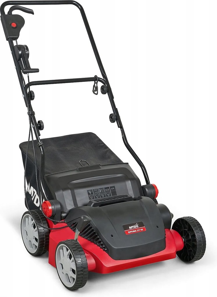 Elektrický vertikutátor Mtd Optima 37 Ve 37 cm 1600 W Výkonný Areator