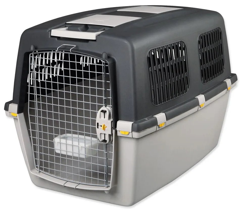 Sivá prepravka pre domáceho miláčika 92x64 cm Trixie Gulliver 6 M-L – Plaček Pet Products