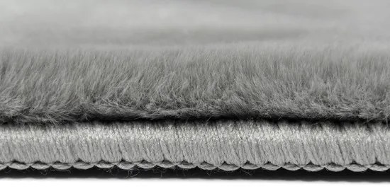 Kusový koberec Rabbit new 11 dark grey, 160x230, šedá, obývacia izba, BO-MA