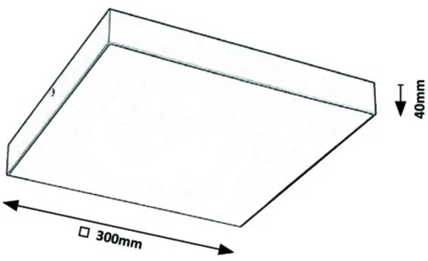 Rabalux - LED stropné svietidlo LED/24W/230V 2800-6000K IP44 čierne