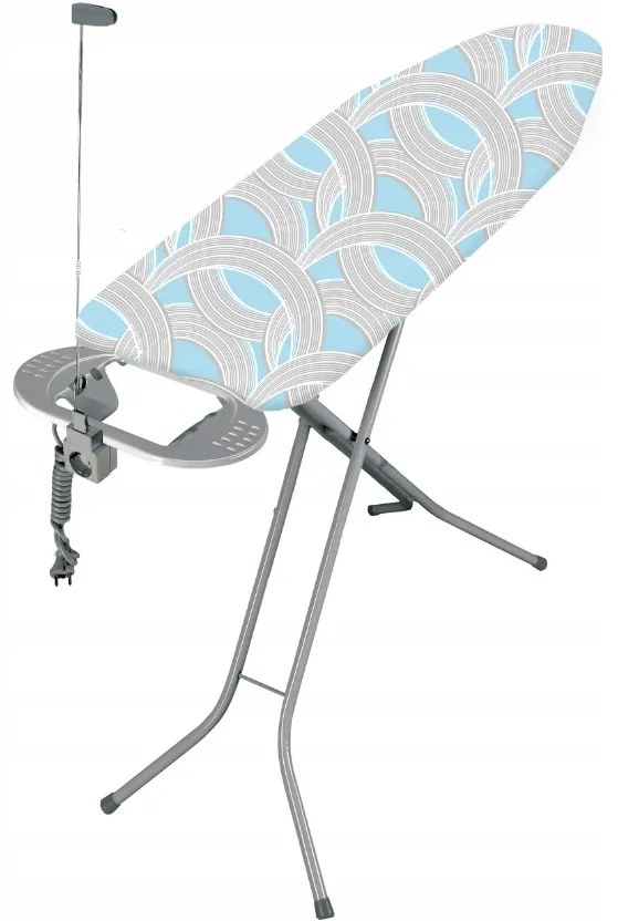 Erga Model 205, žehliaca doska 145x38x95 cm, viacfarebná-strieborná, ERG-SEP-10DESPRREK205