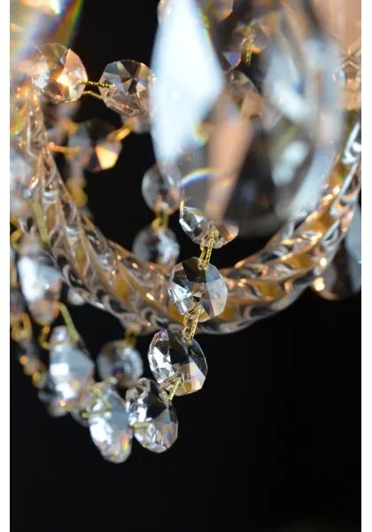 Wranovsky JWZ109052100 - Krištáľový luster na reťazi BALANCE 5xE14/40W/230V