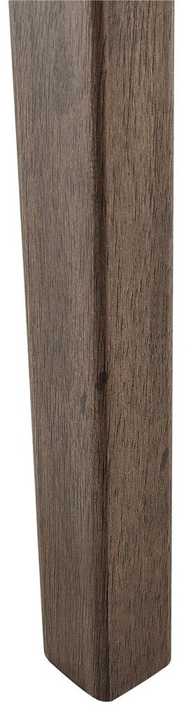 Drevený jedálenský stôl 140 x 85 cm tmavé drevo VENTERA Beliani