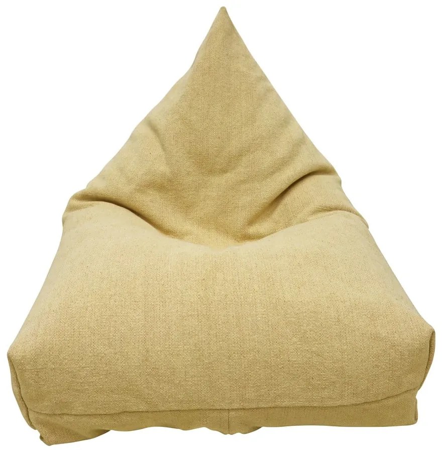 Svetložltý detský sedací vak Cleo Light Honey – Lorena Canals