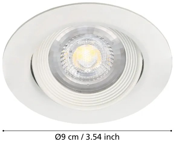 Eglo 32896 - SADA 3x Podhľadové svietidlo SARTIANO 1xLED/5W/230V