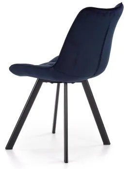 Jedálenská stolička COMORO 1 ks tmavomodrá