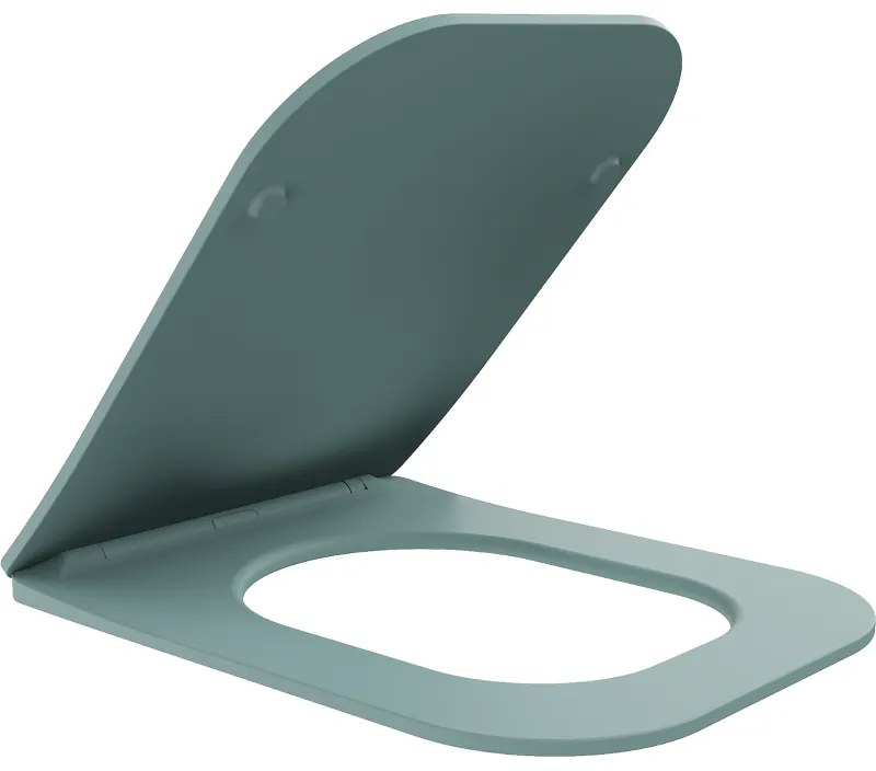Mexen, Mexen Teo deska wolnoopadająca slim, duroplast, zielona jasna mat - 39840048
