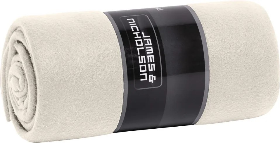 Daiber Fleecová deka JN1901 - Bordeaux / natural