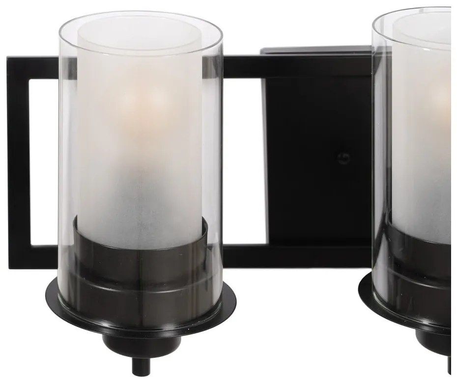 Čierno-biele nástenné svietidlo – Ixia