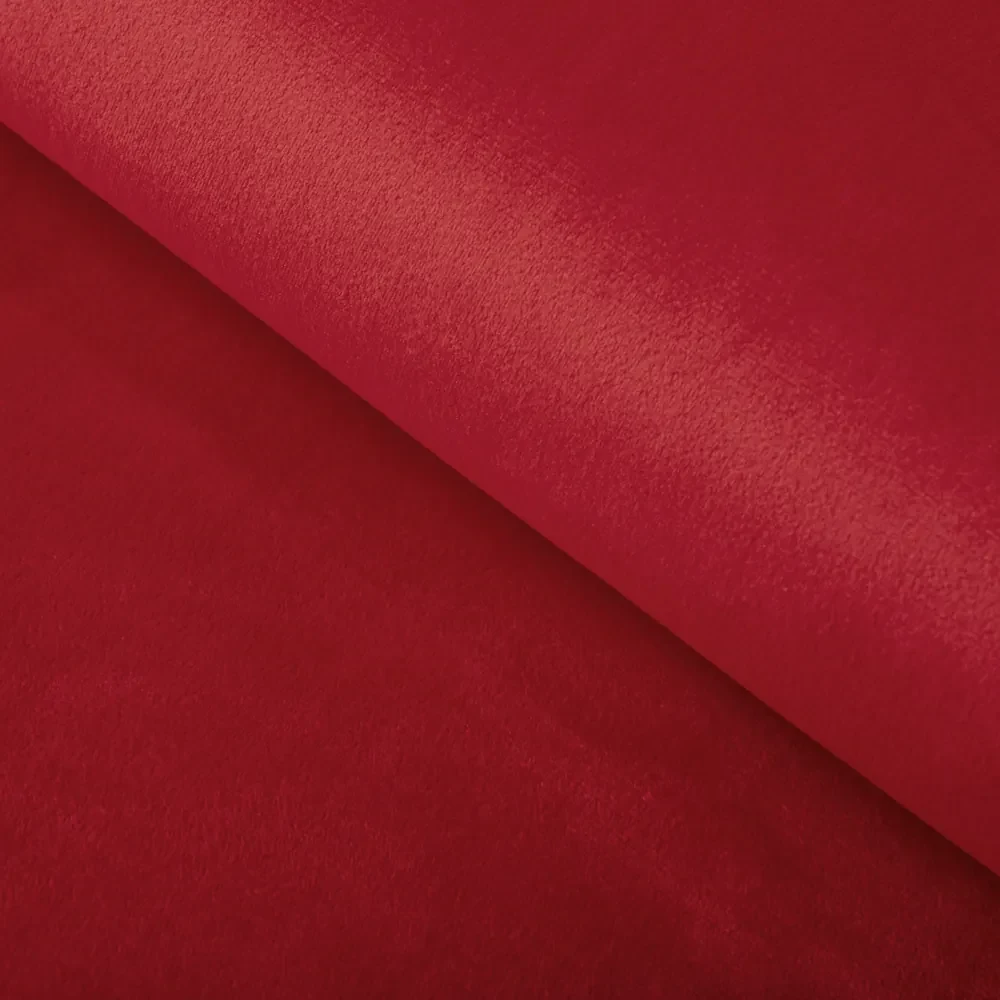 Biante Zamatový behúň na stôl Velvet Prémium SVP-038 Sýto červený 45x140 cm