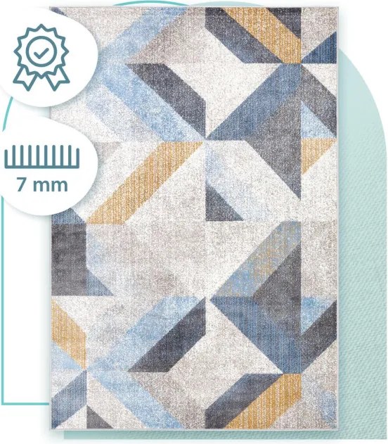 Koberec Agnella Soft Halleby sivý