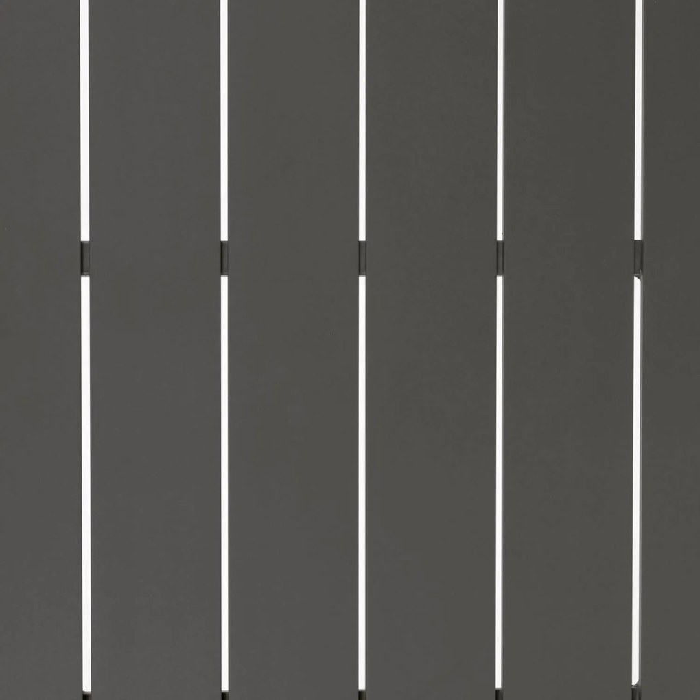 Záhradný rozkladací stôl tana 140 (200) x 90 cm čierny MUZZA