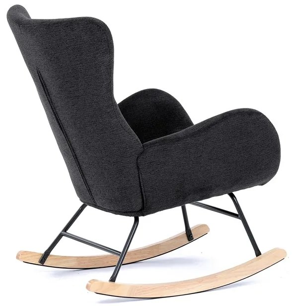 Autronic BONTEC Hojdacie kreslo, čierna, látka, AK-376 BK2 Farba: Biela