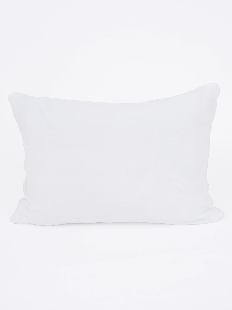 Obliečka na vankúš mikroplyš Exclusive 70 × 90 cm - Laura biela