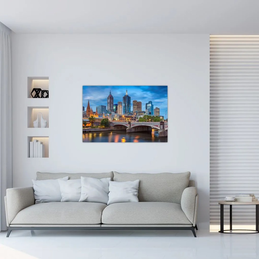 Obraz mesta Melbourne (90x60 cm)