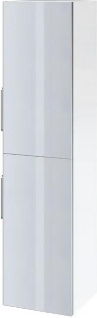 CERSANIT STILLO - vysoká závesná kúpeľnová skrinka 140x35x30, šedá, S575-001