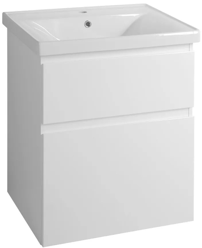 Aqualine Sapho, ALTAIR umývadlová skrinka 61,5x72,5x45cm, biela