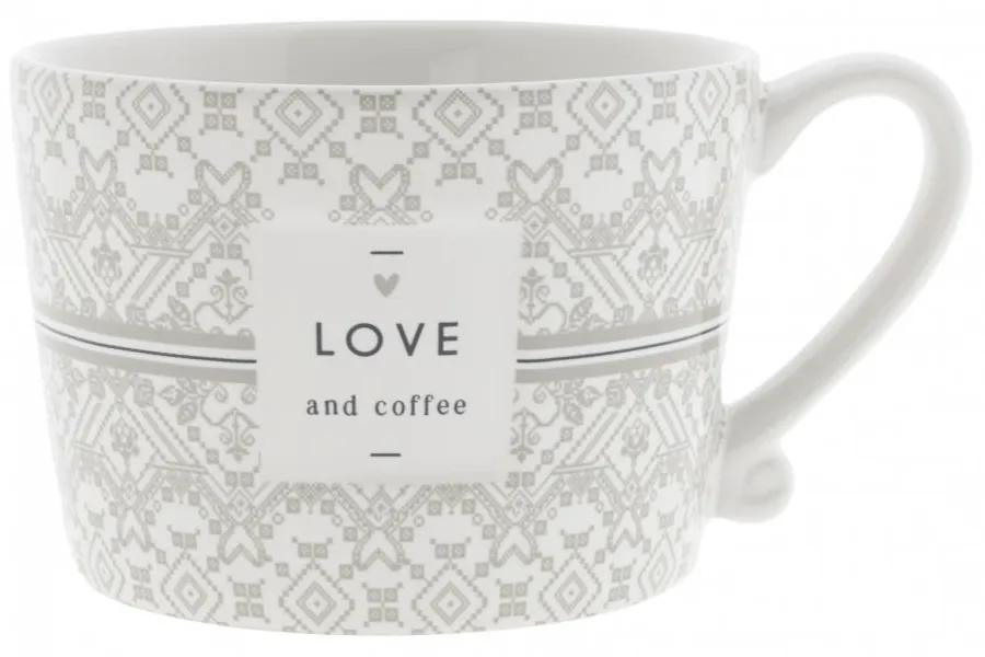 Cup White/Love and Coffee10x8x