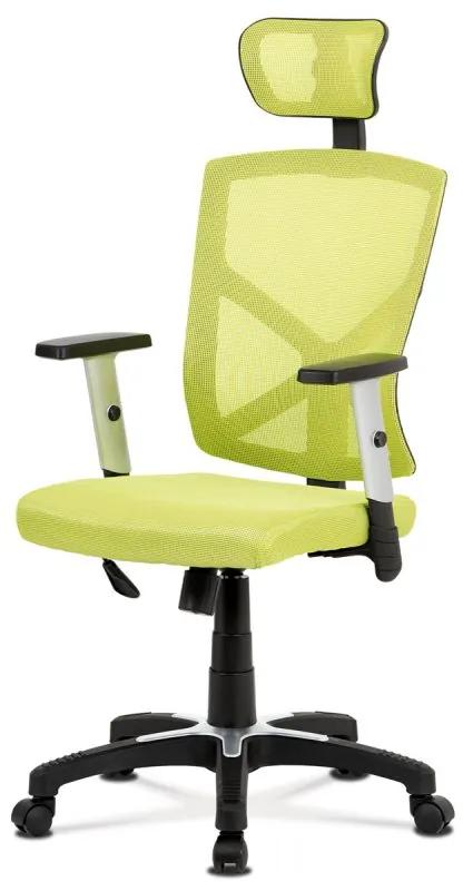 Obľúbená kancelárska stolička zelenej farby