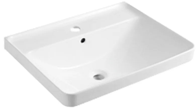 Mereo Mereo, Siena, kúpeľňová skrinka s keramickým umývadlom 61 cm, MER-CN430