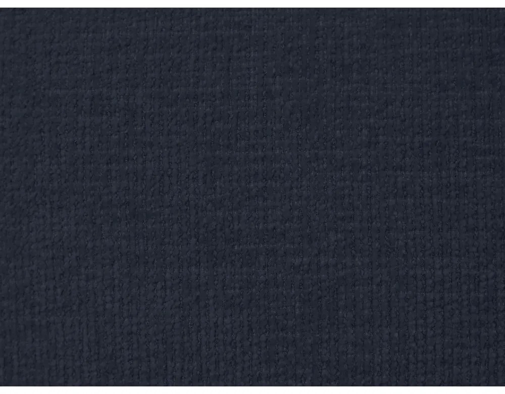 Tmavomodrá/prírodná dvojlôžková posteľ s roštom 180x200 cm Charlie – Bobochic Paris