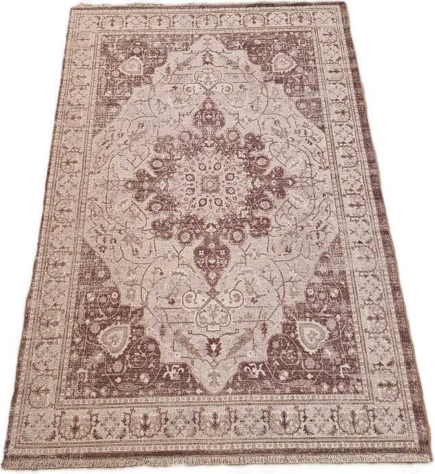 Orientálny koberec BANCO NEW P1806 Brown – hnedý obdĺžnik Rozmer: 60x110 cm