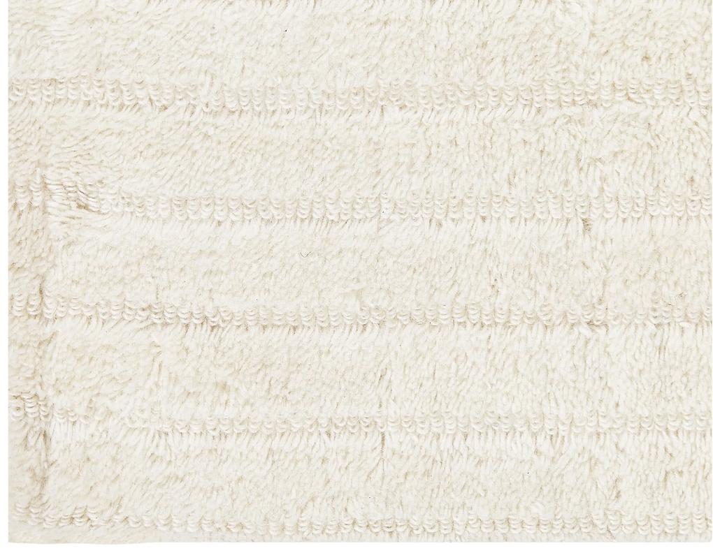 Vlnený koberec 160 x 230 cm béžový DAGARI Beliani