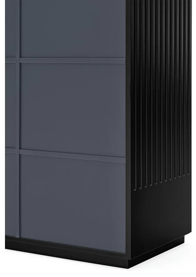 Čierna komoda Teulat Doric