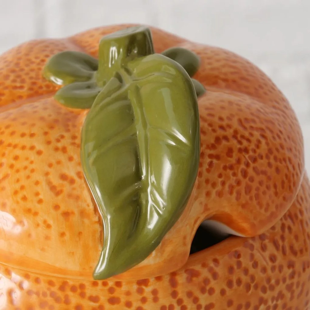 BOLTZE Keramická cukornička Orange, 480 ml