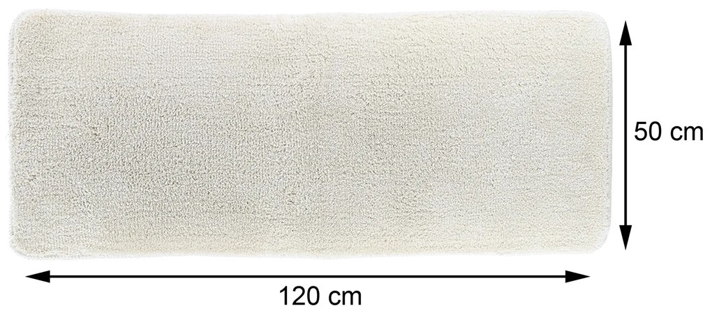 Predložka do kúpeľne Marlet, 50x120 cm, krémová
