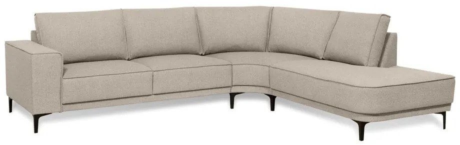 Béžová rohová pohovka (pravý roh) Copenhagen – Scandic