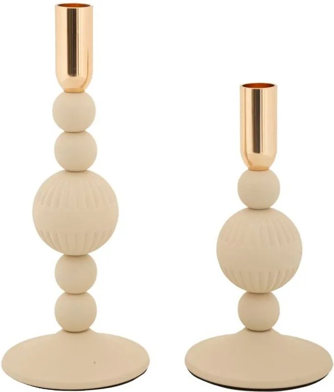 Kovové svietniky v súprave 2 ks Aster – Mauro Ferretti