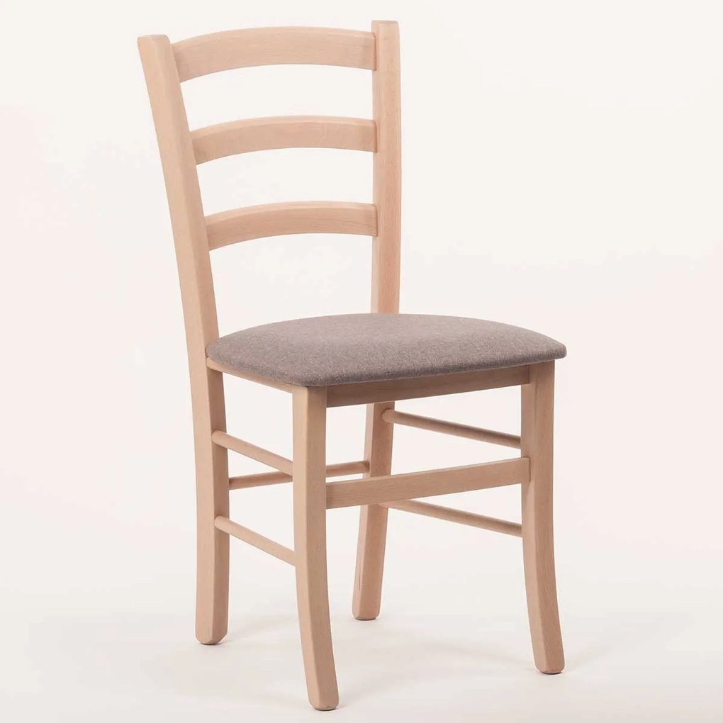 Stima stolička PAYSANE s čalúneným sedákom Vyberte odtieň ->: Dub Sonoma, Vyberte látku ->: LUX Terracotta 10