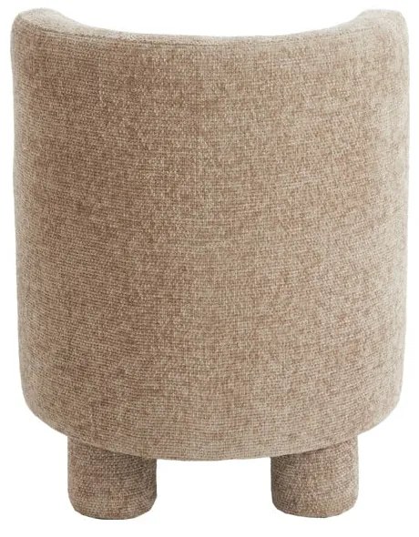 Svetlohnedé kreslo Kamova – Light & Living