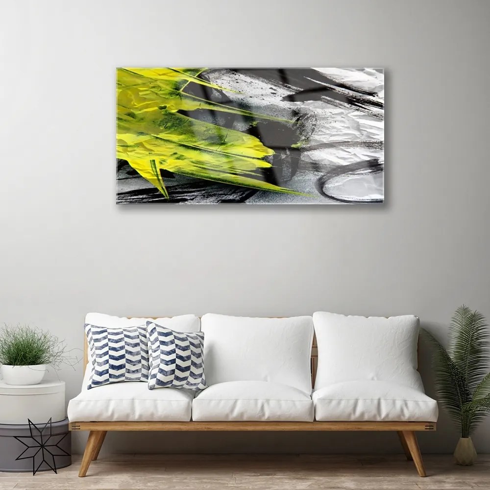 Skleneny obraz Abstrakcia umenie 120x60 cm