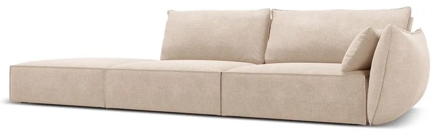 Béžová leňoška (pravý roh) Vanda – Mazzini Sofas