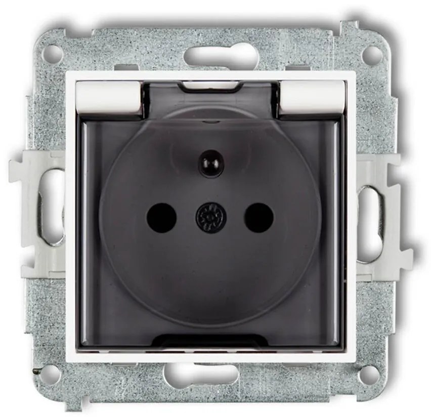 Zásuvka hermetická biela MGPB-1ZP mini