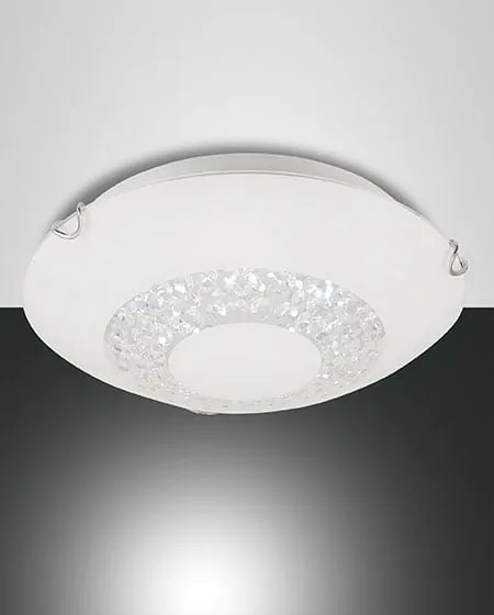 Krištáľové svietidlo FABAS MOMO CEILING LAMP WHITE NW D.300 3334-62-102