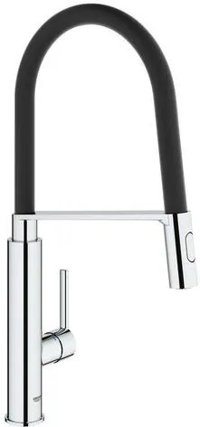 Drezová batéria GROHE Feel s vyťahovacou spŕškou, 2 prúdy chróm 31489000, 1 ks