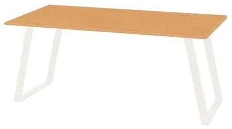 Kancelársky stôl Shape, 140 x 80 x 75 cm, rovné vyhotovenie, buk