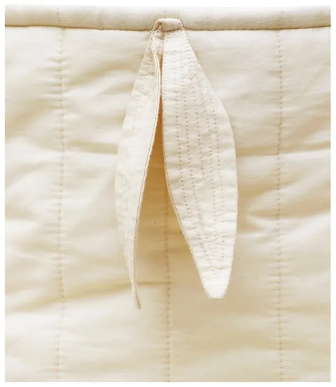 Krémové látkové detské úložné boxy v súprave 2 ks ø 30x20 cm Bambia Natural – Lorena Canals