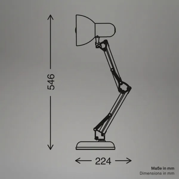Brilo - Stolová lampa PIXA 1xE14/25W/230V béžová