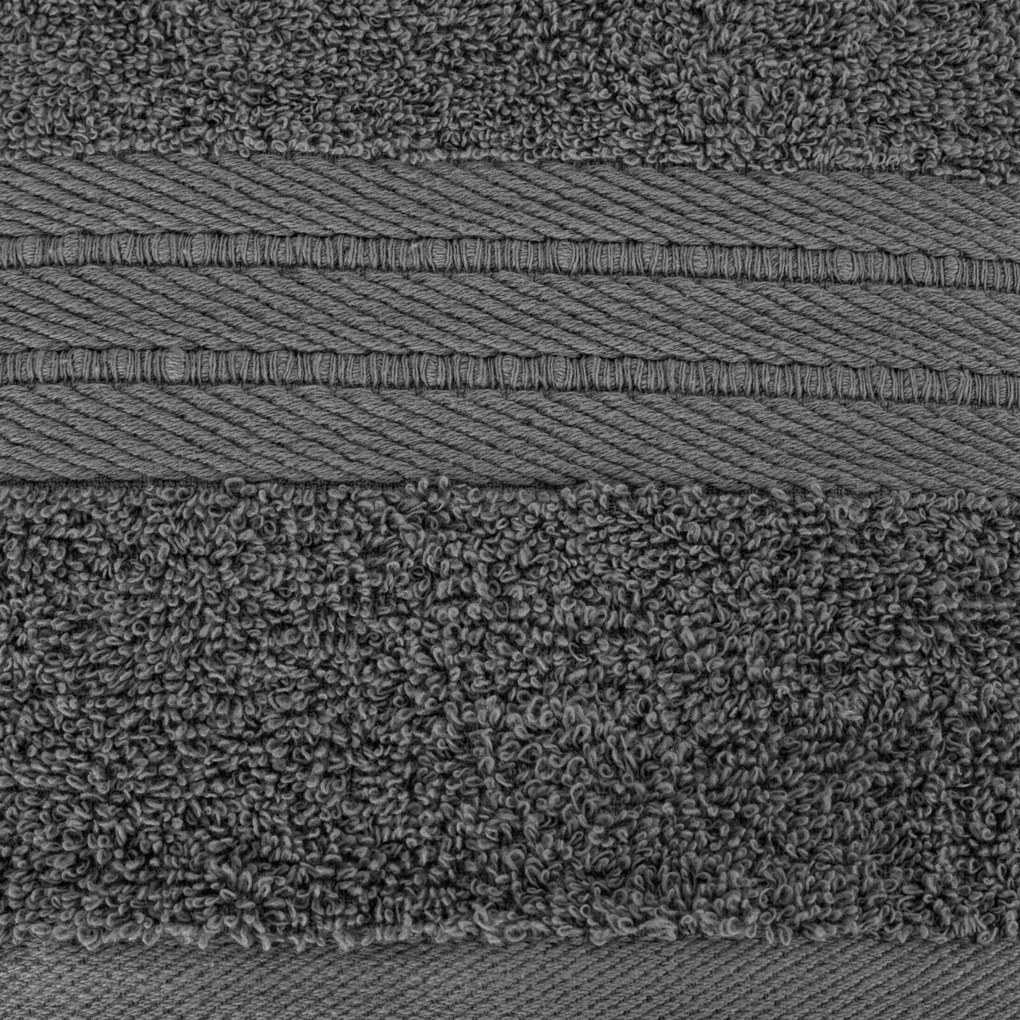 BAVLNENÝ UTERÁK KAYA 30X50 CM TMAVOSIVÁ