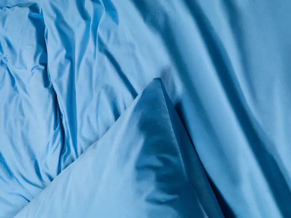 Bavlnené obliečky CALMORA svetlomodré Rozmer obliečky: 2 ks 70 x 90 cm | 160 x 220 cm