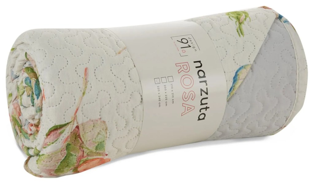 PREHOZ NA POSTEĽ ROSA 170X210 CM VZOROVANÝ