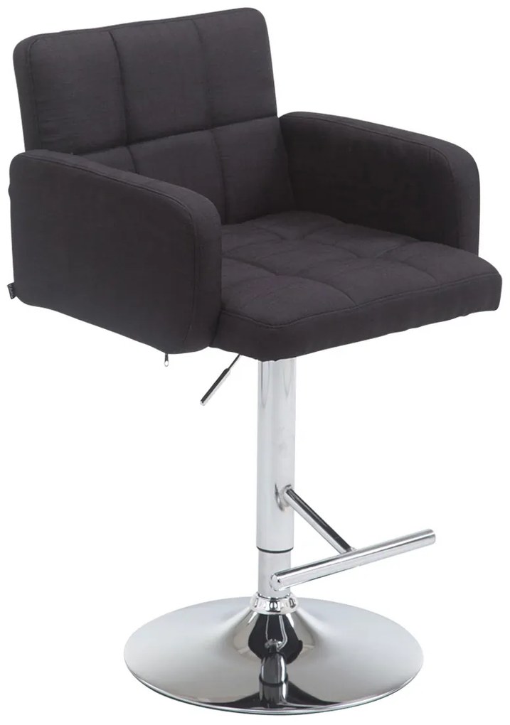 Barová stolička DS1038899 látka - Čierna