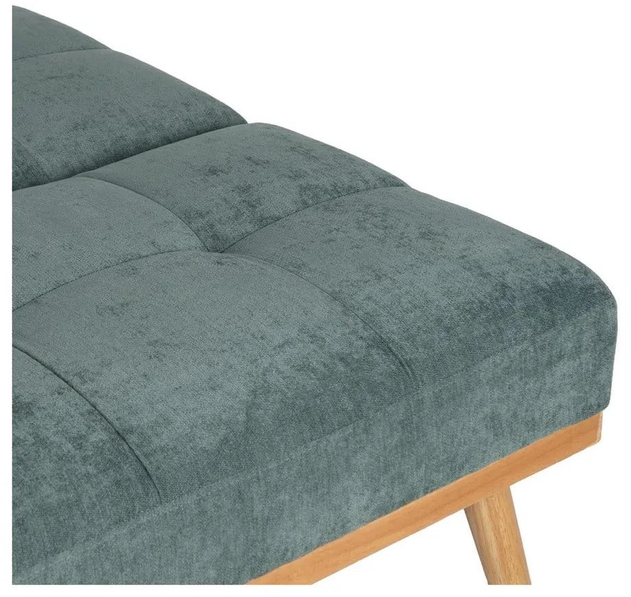 Tyrkysová ženilková rozkladacia pohovka 178 cm – Ixia